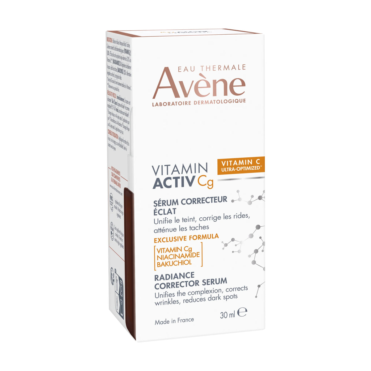 Avène Vitamin Activ Cg Radiance Corrector Serum 30ml box
