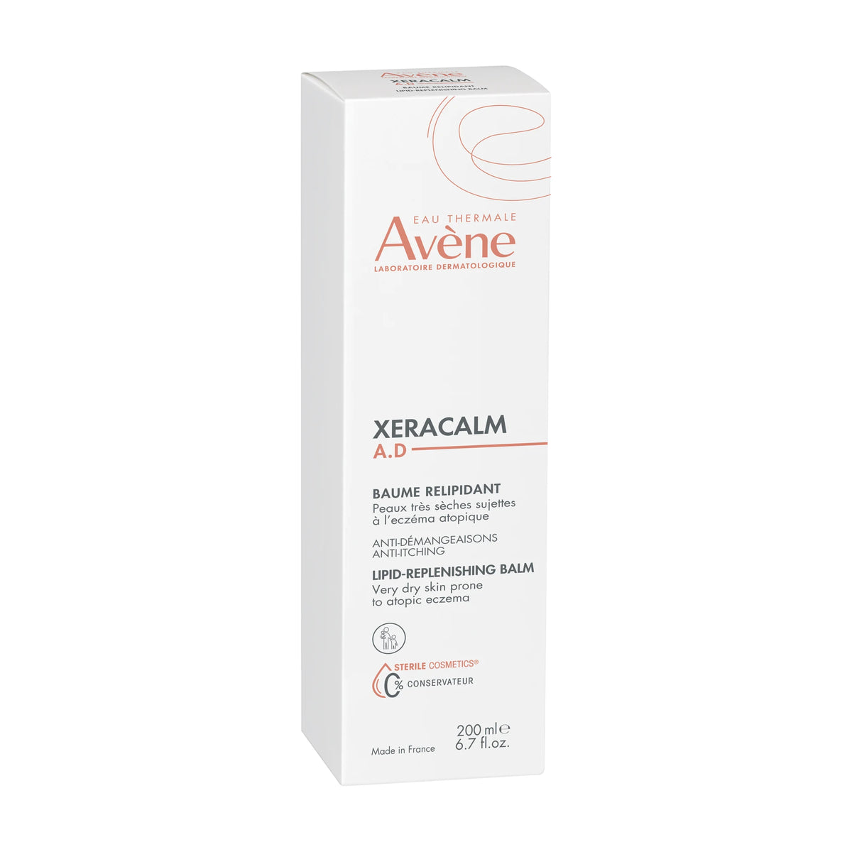 Avène XeraCalm A.D Lipid-Replenishing Balm 200ml box