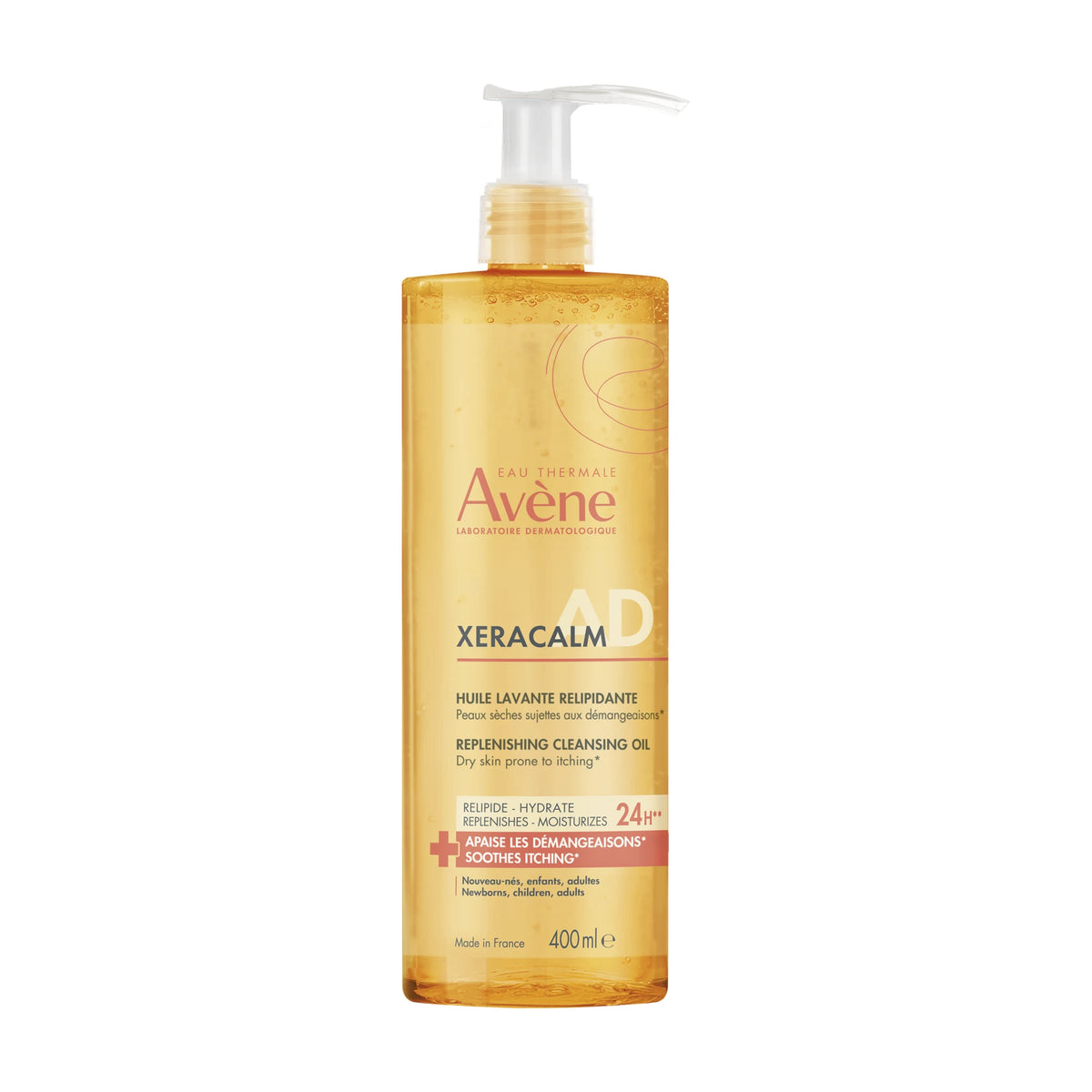 Avène XeraCalm A.D Lipid-Replenishing Cleansing Oil 400ml cleansing oil #Size_400ml