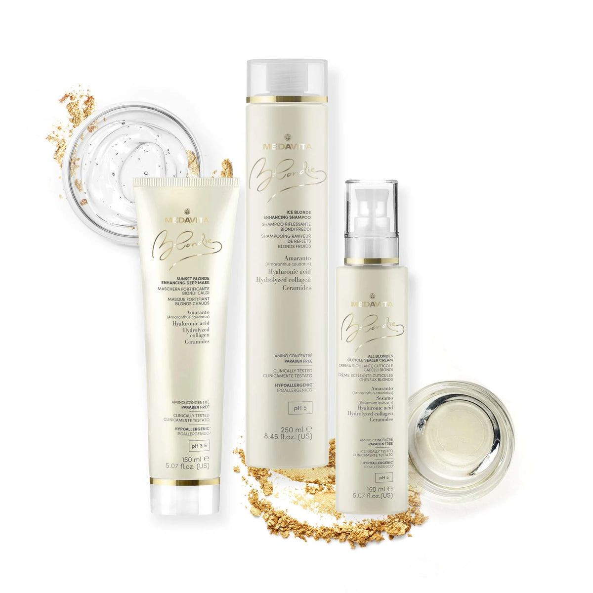 Medavita Blondie All Blondes Cuticle Sealer Cream 150ml lifestyle