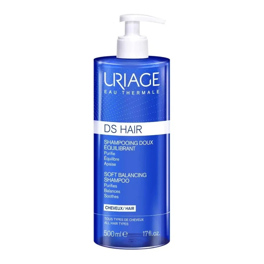 Uriage DS HAIR Soft Balancing Shampoo 500ml shampoo #Size_500ml