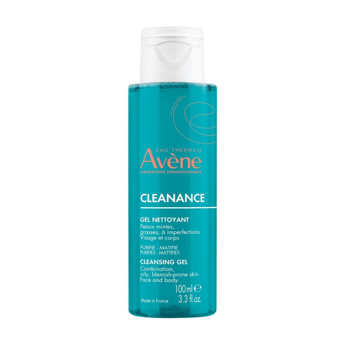 Avène Cleanance Cleansing Gel 100ml facial cleanser #Size_100ml
