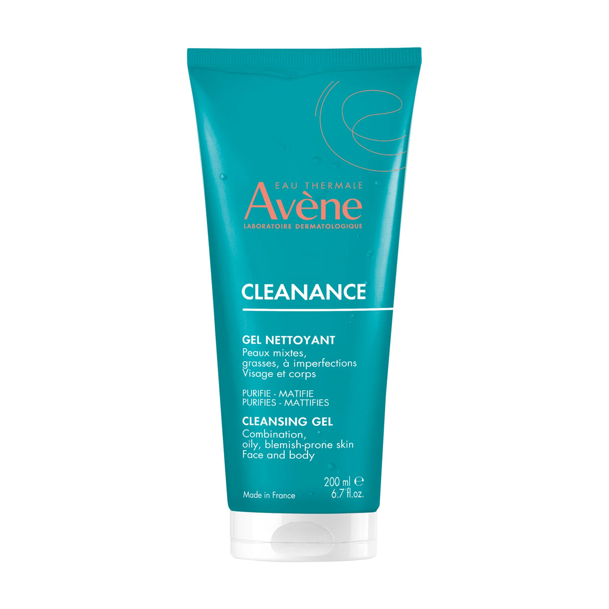 Avène Cleanance Cleansing Gel 200ml facial cleanser #Size_200ml