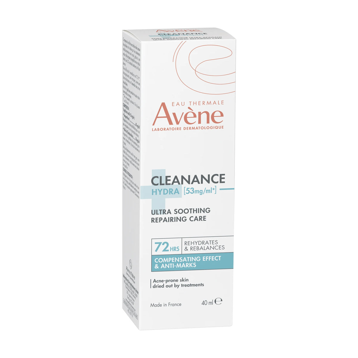 Avène Cleanance Hydra Ultra-Soothing Repairing Care 40ml carton