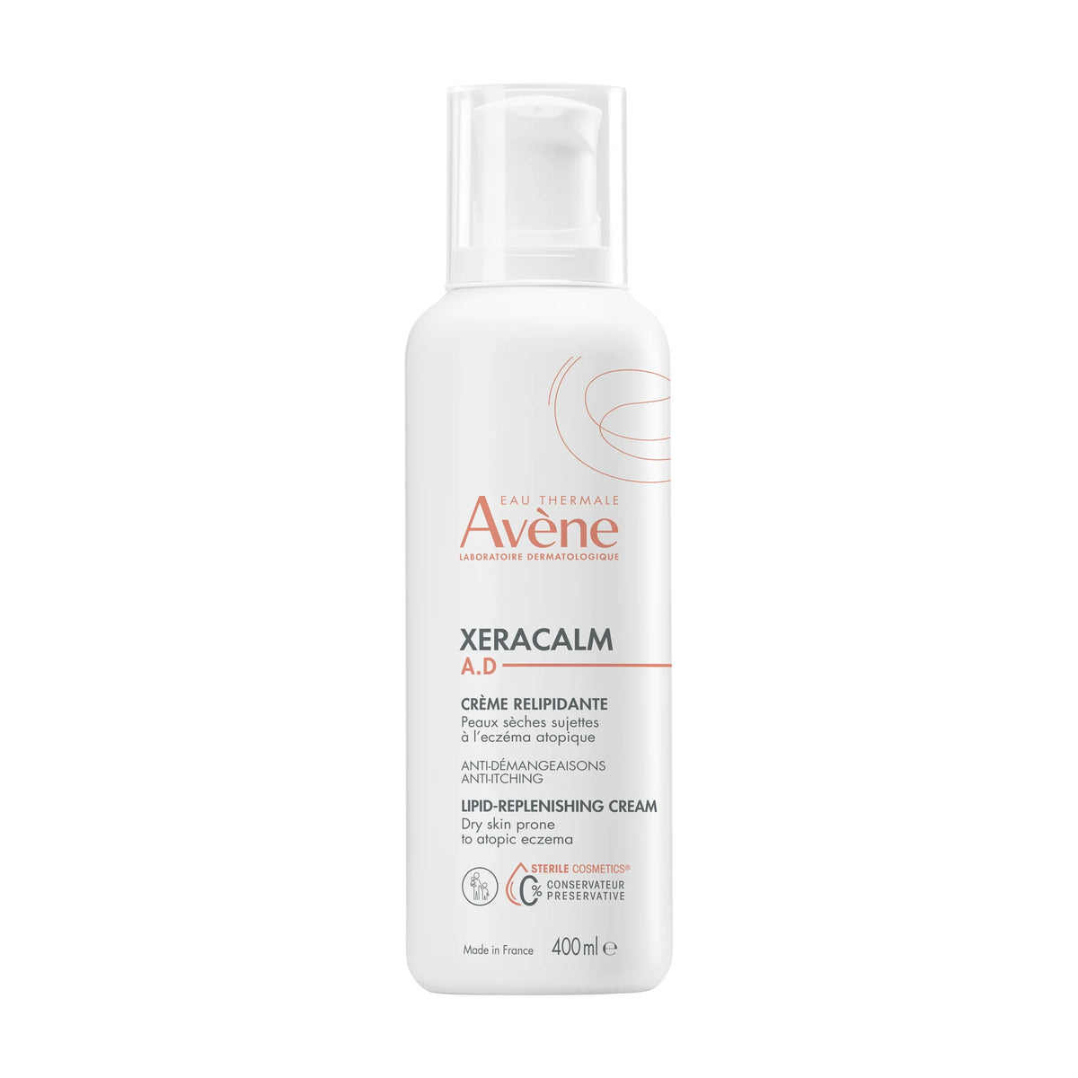 Avène XeraCalm A.D Lipid-Replenishing Cream 400ml body cream #Size_400ml