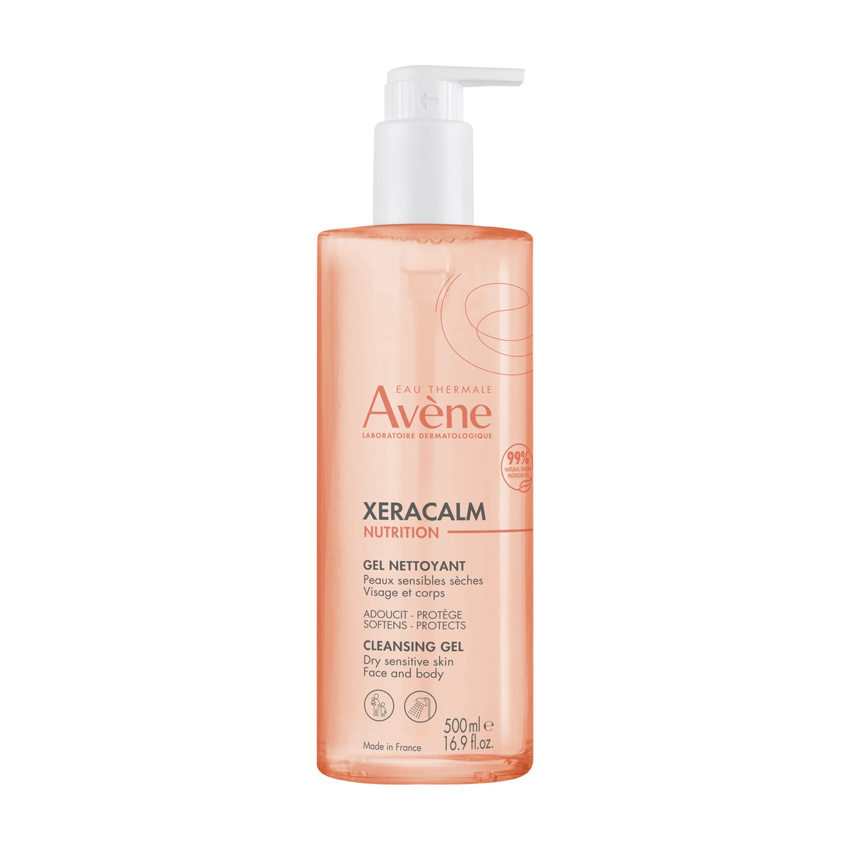 Avène XeraCalm Nutrition Cleansing Gel 500ml cleansing gel #Size_500ml