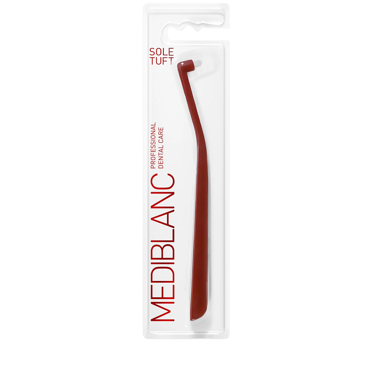 MEDIBLANC Sole Tuft Single-Tuft Toothbrush toothbrush in pack